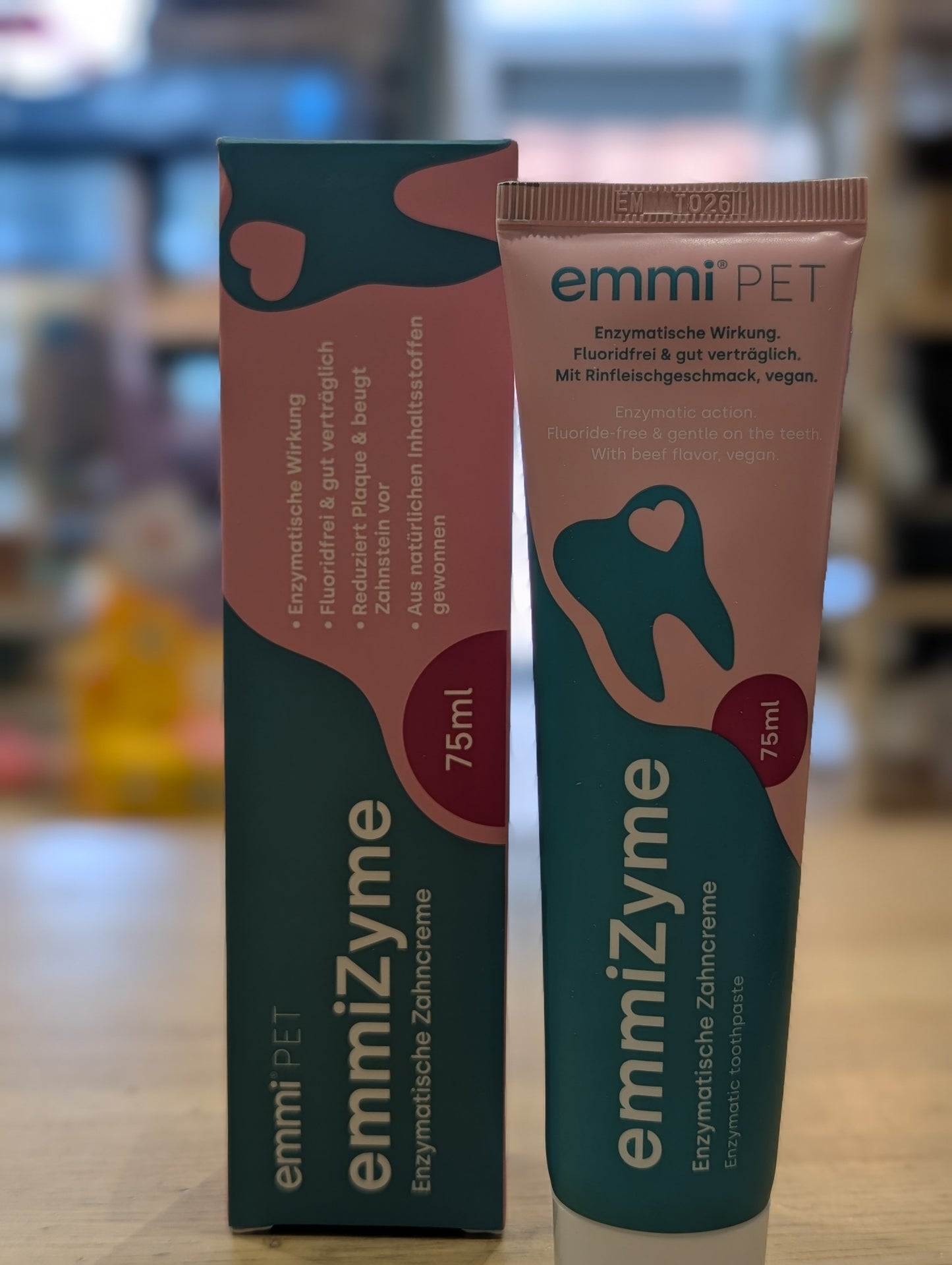emmiZyme Enzymatic Toothpaste Gel – 75ml